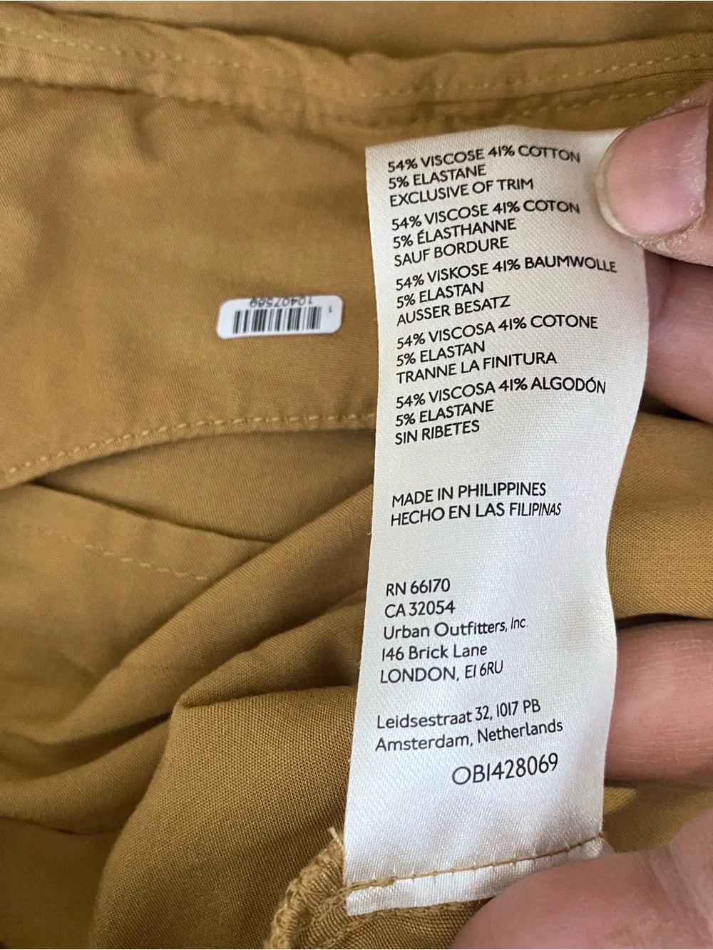 Anthropologie Women's Wide leg Cropped Pants 6 Pleated Neutral Casual